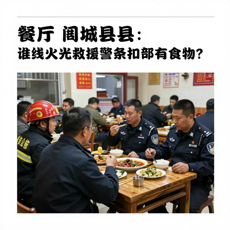 A local restaurant warmly welcoming fire and police personnel with significant discounts.