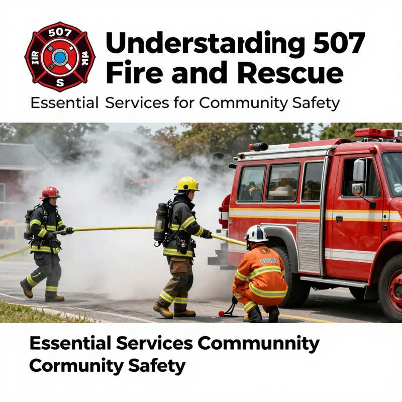 The 507 Fire and Rescue station stands ready to serve the community.