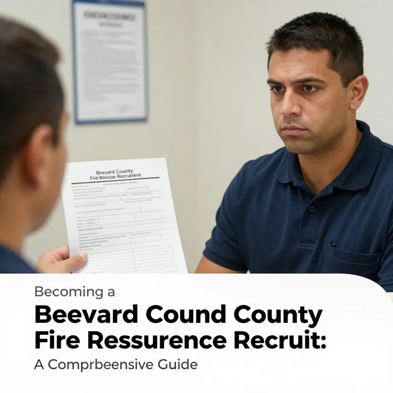 Demonstrating the essential qualifications for becoming a Brevard County Fire Rescue recruit.
