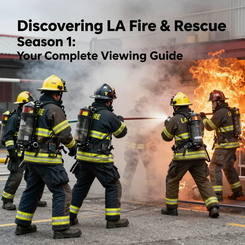 LA Fire & Rescue Season 1 available for streaming on Amazon Prime Video.