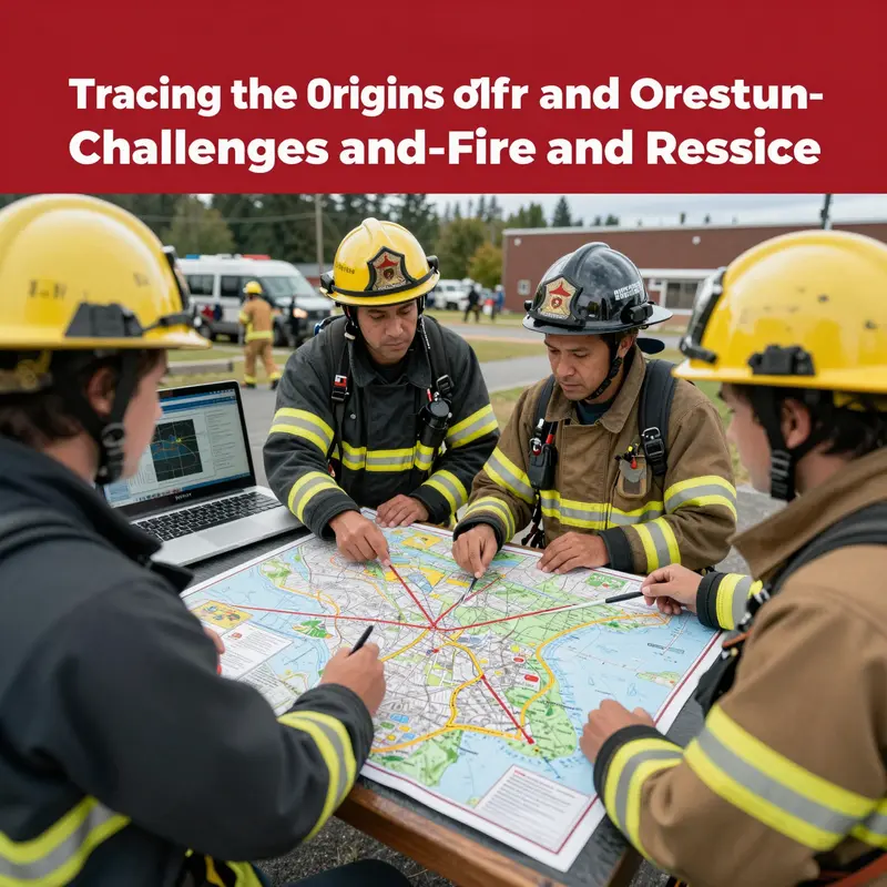 The original South Kitsap Fire and Rescue station in 1958, marking the beginning of organized fire services in the community.