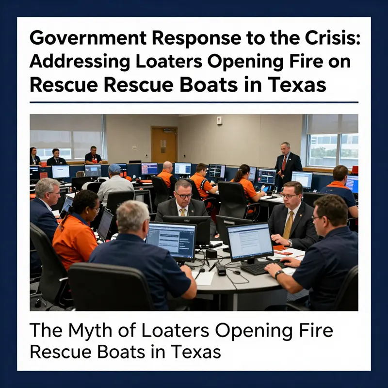 Rescue boats operate amid the chaos of flooding, highlighting security concerns and the reality of rescue efforts.