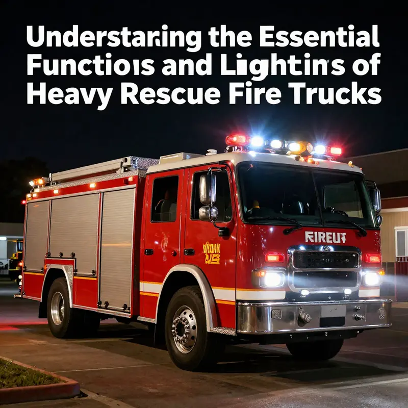 Firefighters extract a trapped individual using a heavy rescue fire truck’s hydraulic equipment.