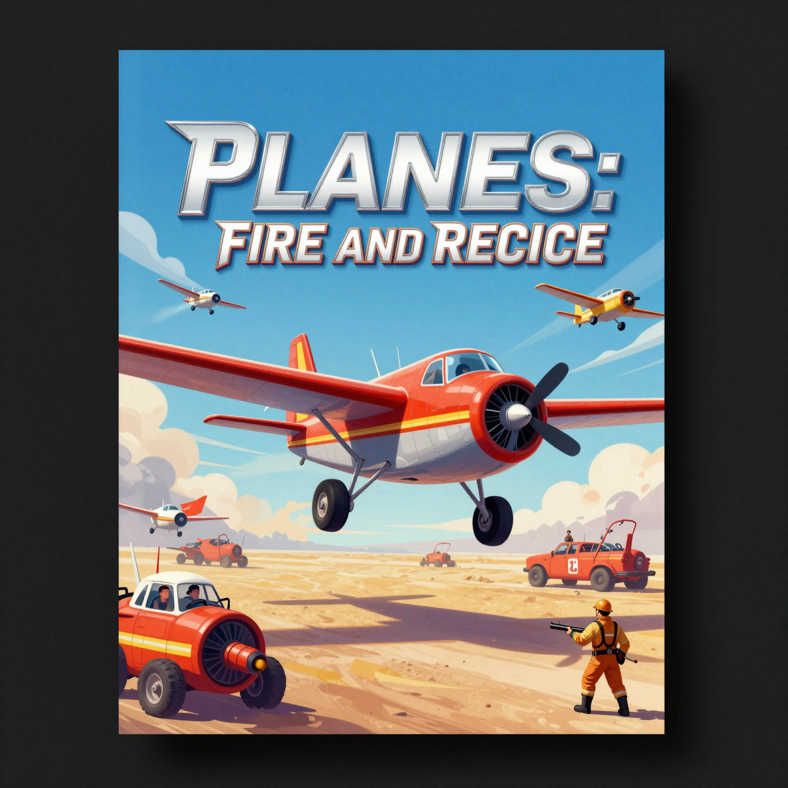 Planes: Fire and Rescue Movie Cover
