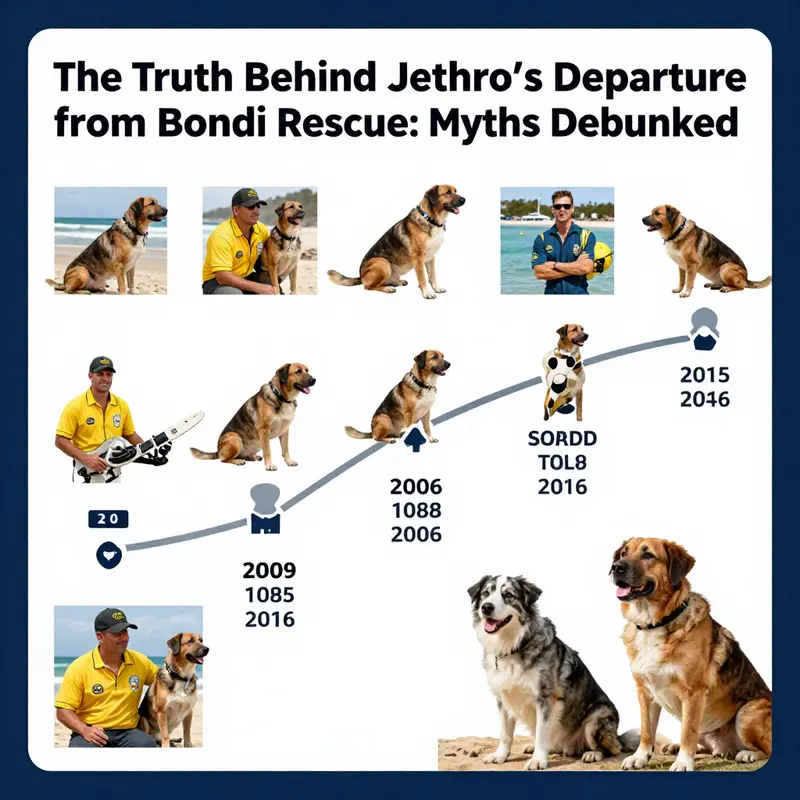 Examining the myths and realities surrounding claims of Jethro’s firing from Bondi Rescue.