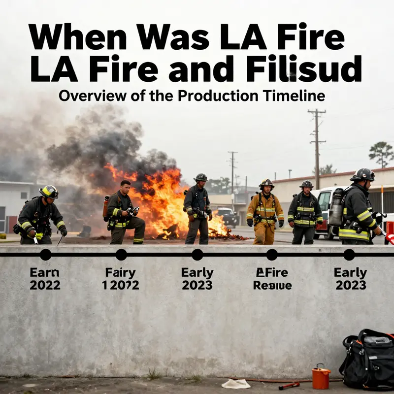 A behind-the-scenes look at the filming of LA Fire and Rescue in action.