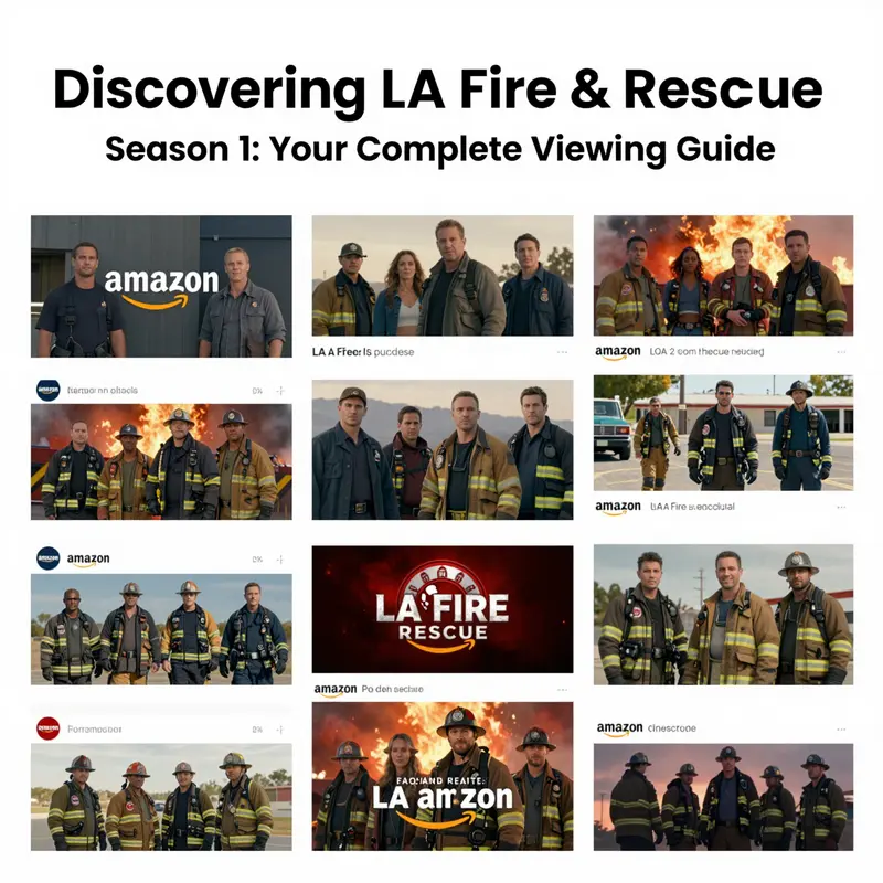 LA Fire & Rescue Season 1 available for streaming on Amazon Prime Video.