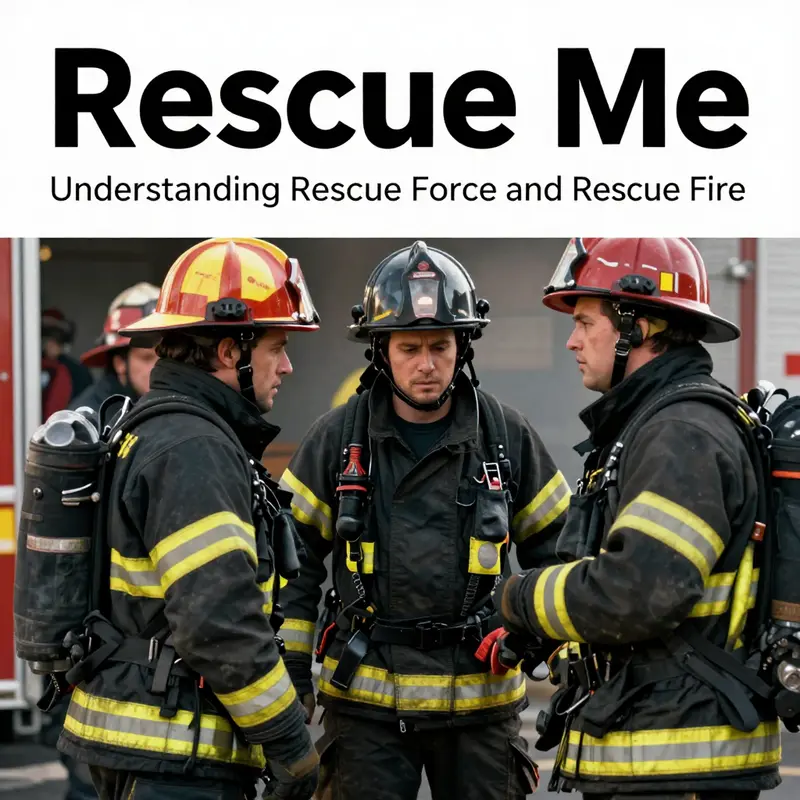 Dramatic depiction of rescue operations showcasing the essence of firefighting.