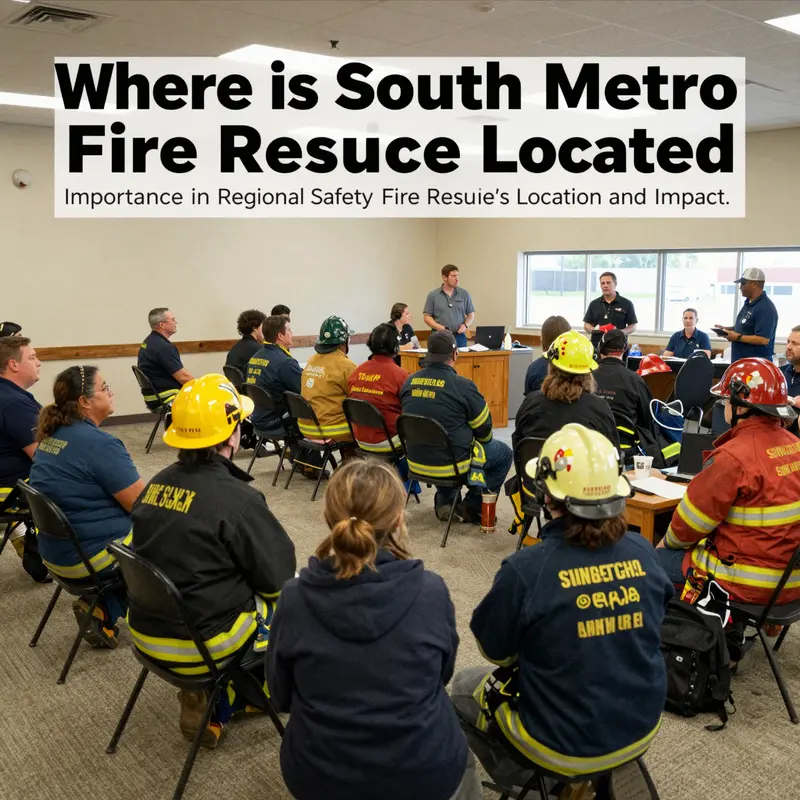 South Metro Fire Rescue’s headquarters in Parker, Colorado, showcasing the facility and operational readiness.