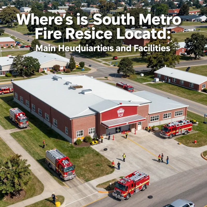 South Metro Fire Rescue’s headquarters in Parker, Colorado, showcasing the facility and operational readiness.