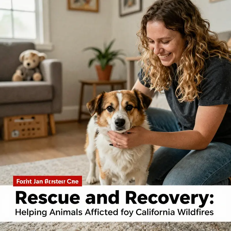 Volunteers receiving generous donations to help animals affected by California wildfires.