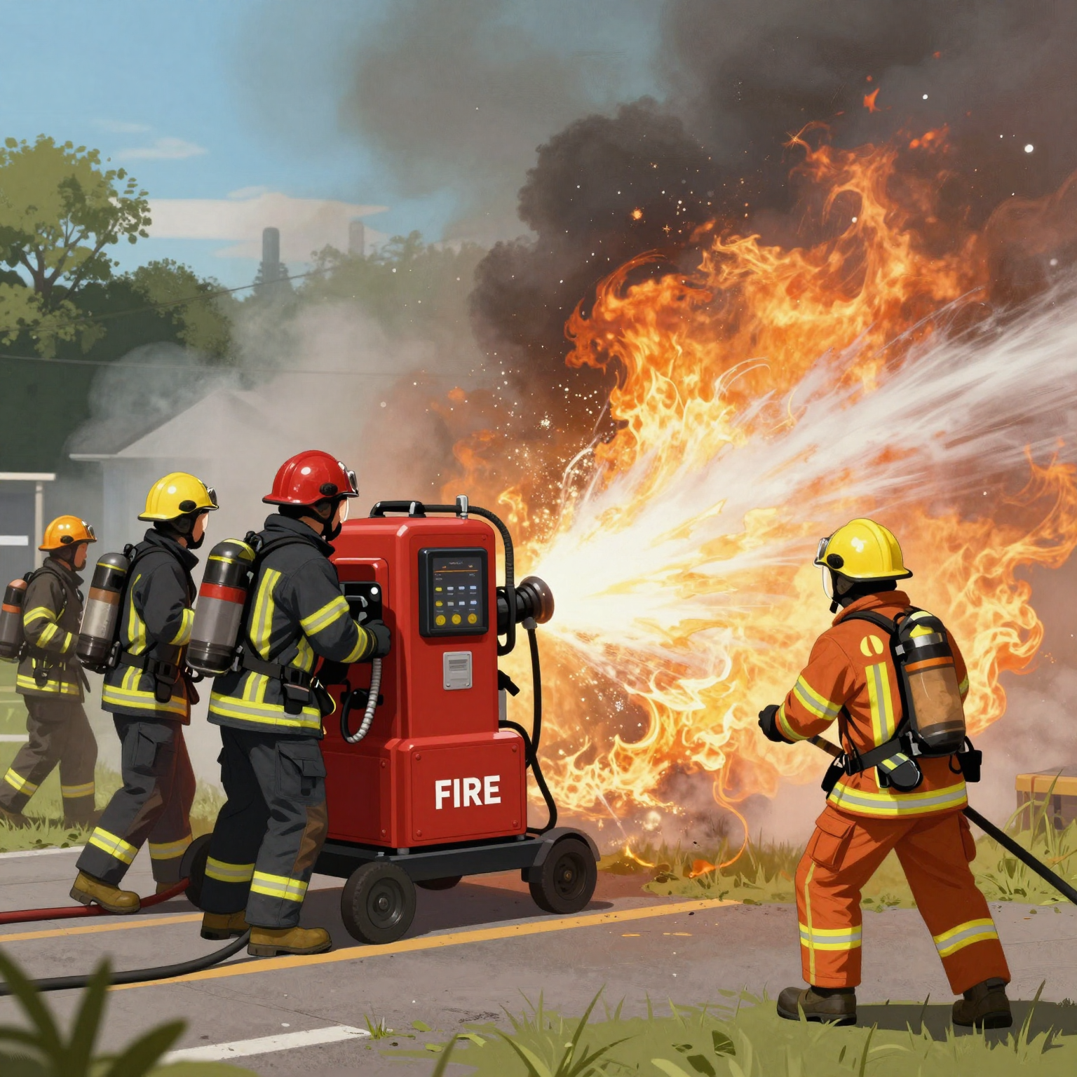 Fire Attacker Technology in Action