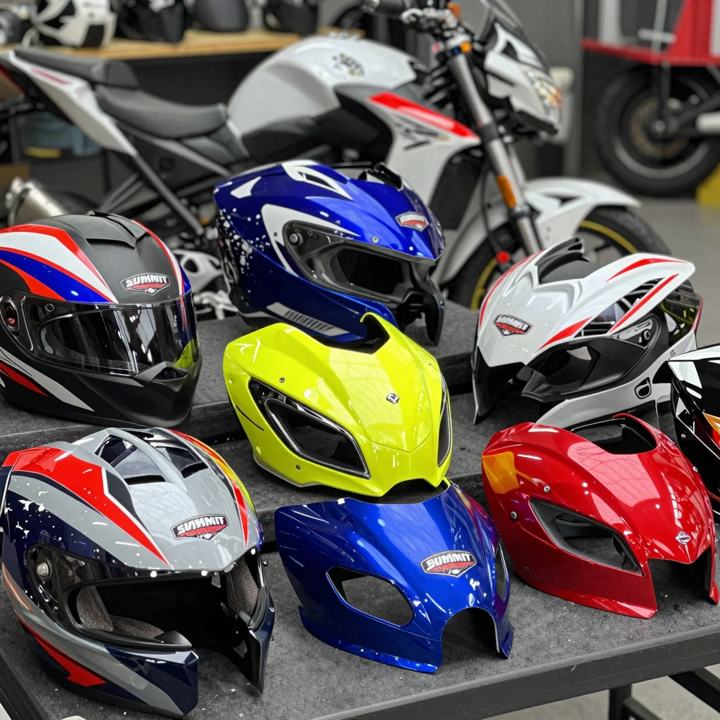 Variety of motorcycle fairings from Summit Fairings