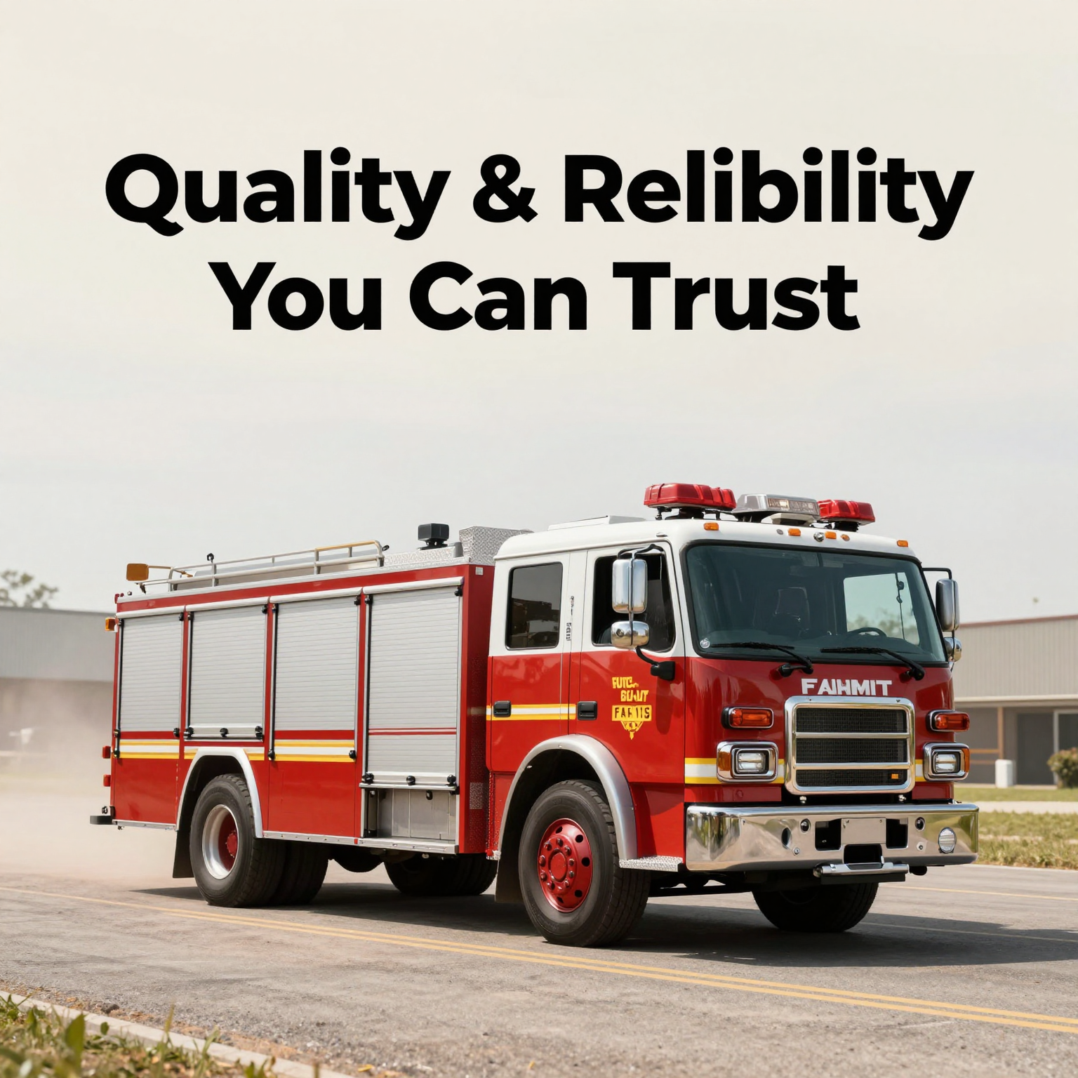 Quality & Reliability You Can Trust