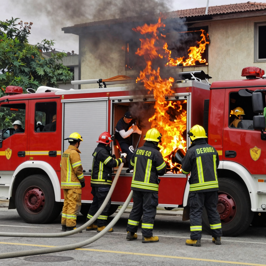 Fire Rescue Scene