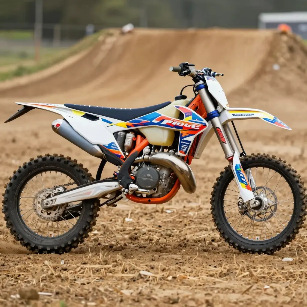 Dirt Bike with Graphics