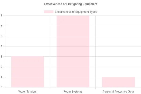 Effectiveness of Firefighting Equipment